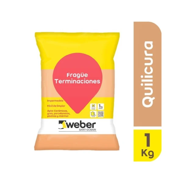 FRAGÜE QUILICURA 1 KG WEBER