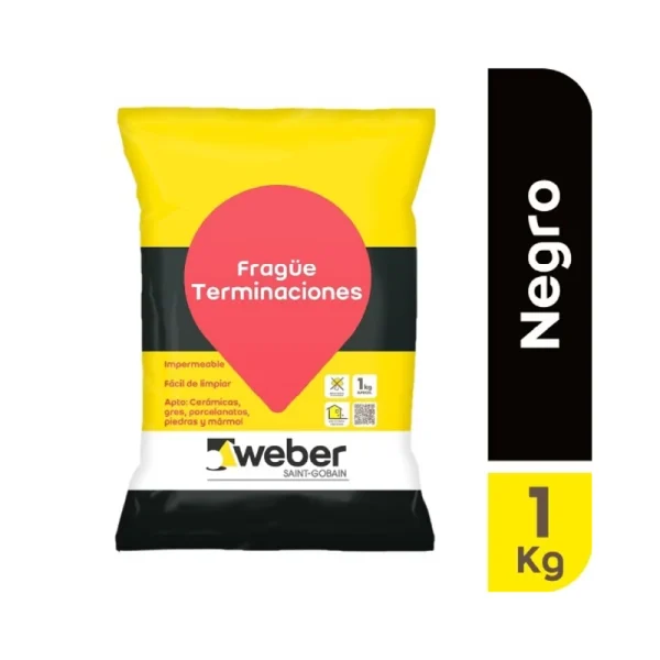 FRAGÜE NEGRO 1 KG WEBER