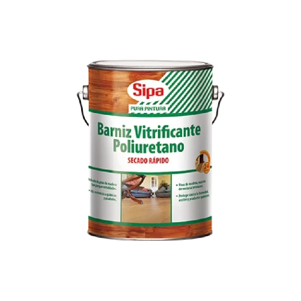 BARNIZ VITRIFICANTE POLIURETANO SIPA GL BRILLANTE