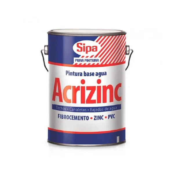 ESMALTE AL AGUA ACRIZINC BLANCO GALON