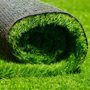 PASTO SINTÉTICO ORNAMENTAL VERDE VERDE 25MM EL M2