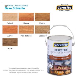 Protector de Madera Cerestain Natural 1 gl